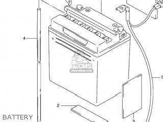 BATTERY - GS500 2001 (K1) USA (E03)