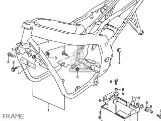 FRAME - GS500 2001 (K1) USA (E03)