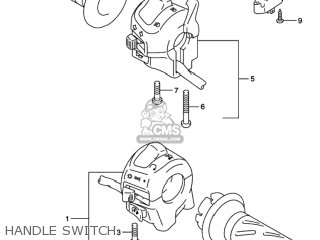 HANDLE SWITCH - GS500 2001 (K1) USA (E03)
