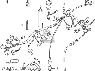 WIRING HARNESS - GS500 2001 (K1) USA (E03)