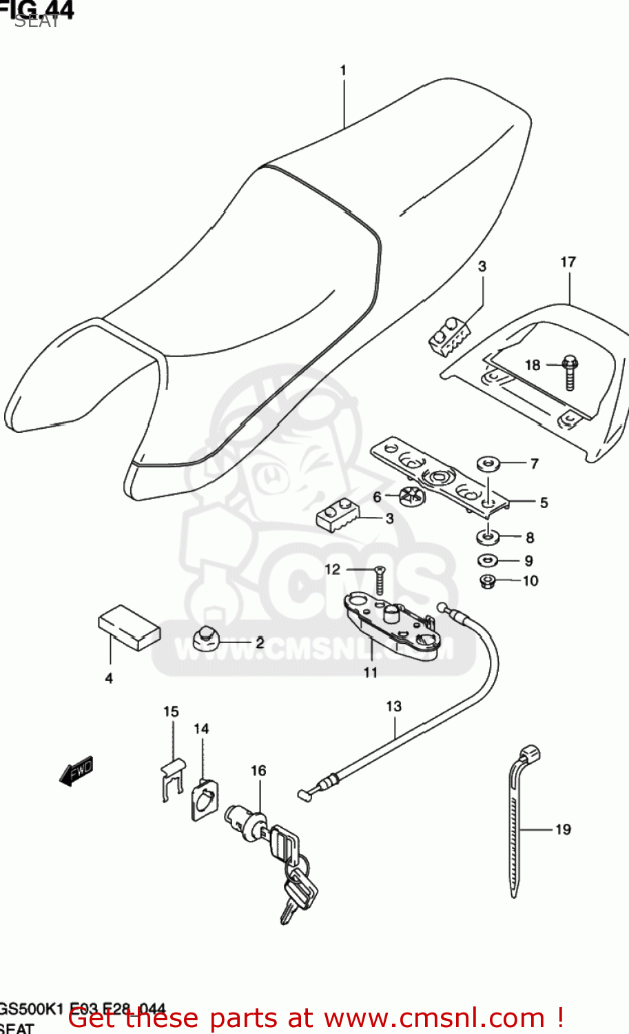 SEAT GS500 2002 (K2) USA (E03)