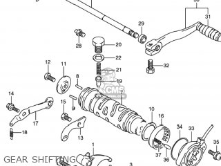 GEAR SHIFTING - GS500 2002 (K2) USA (E03)