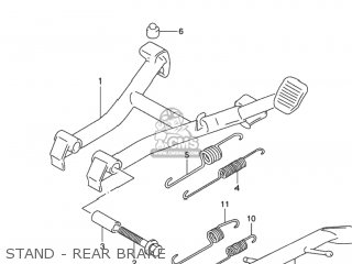 STAND - REAR BRAKE - GS500 2002 (K2) USA (E03)