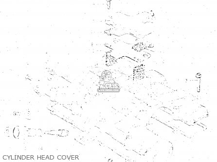 CYLINDER HEAD COVER - GS500E 1981 (X) GENERAL EXPORT (E01)