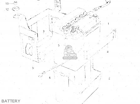 BATTERY - GS500E 1981 (X) GENERAL EXPORT (E01)