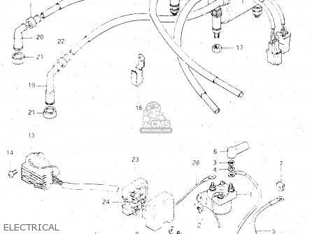 ELECTRICAL - GS500E 1981 (X) GENERAL EXPORT (E01)