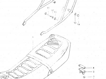 SEAT - GS500E 1981 (X) GENERAL EXPORT (E01)