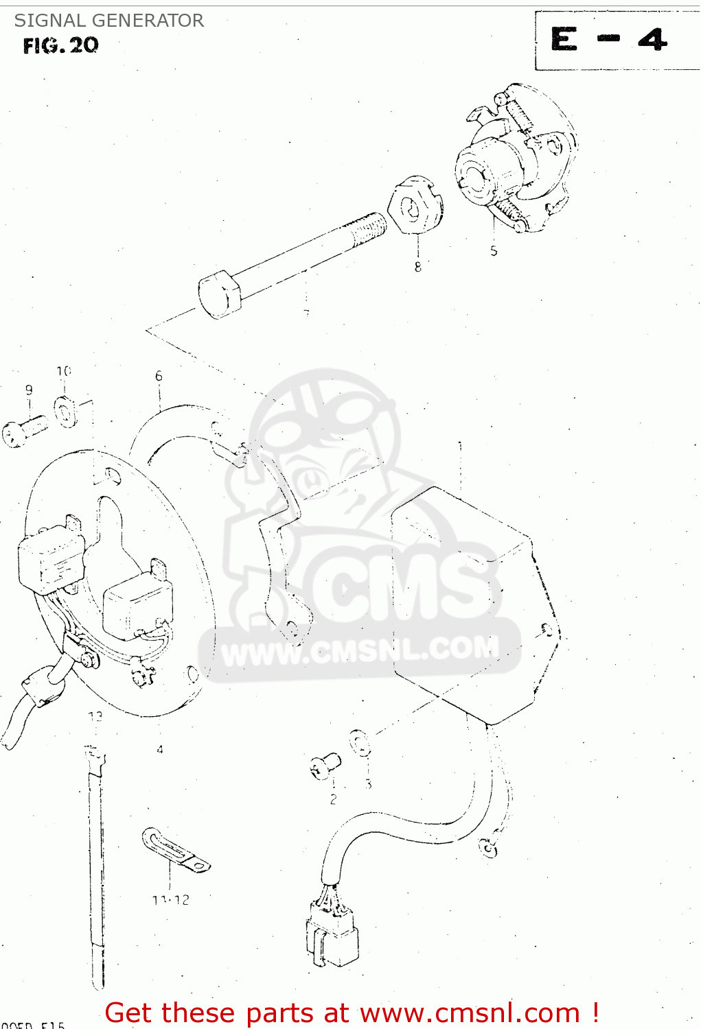 SIGNAL GENERATOR GS500E 1982 (Z) GENERAL EXPORT (E01)
