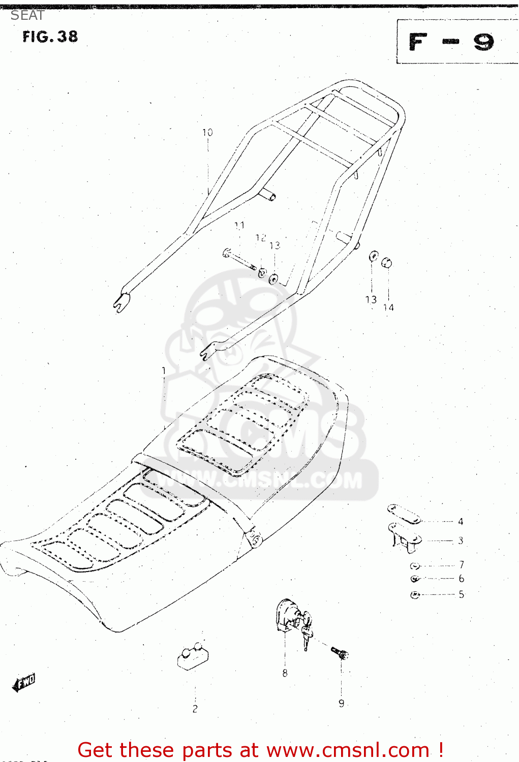SEAT GS500E 1983 (D) GENERAL EXPORT (E01)