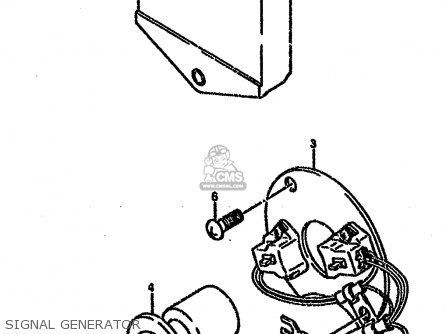 SIGNAL GENERATOR - GS500E 1989 (K) (E01 E02 E04 E15 E16 E17 E21 E22 E24 E25 E34 E39