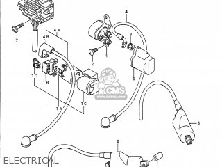 ELECTRICAL - GS500E 1993 (P) USA (E03)
