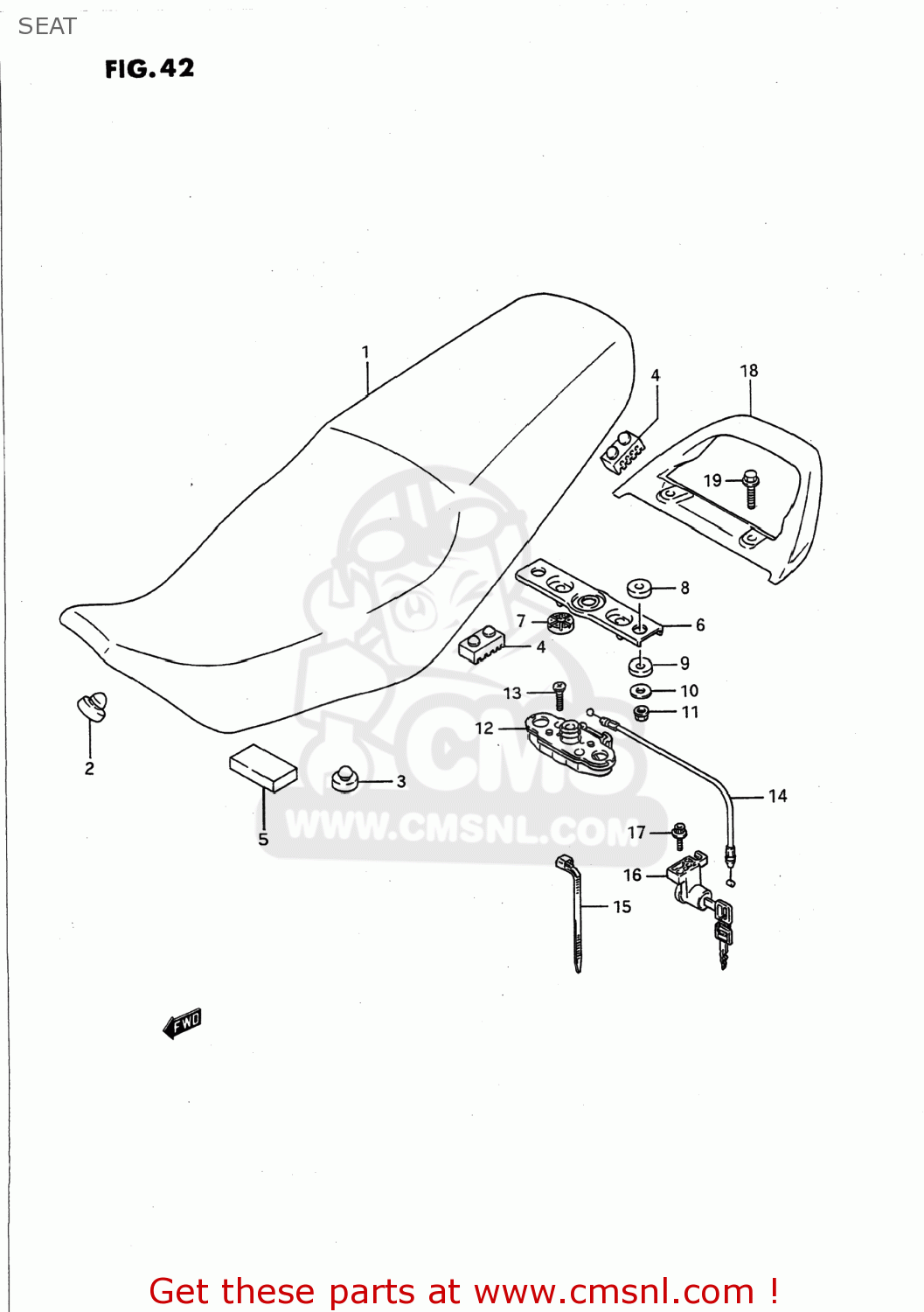 SEAT GS500E 1994 (R) USA (E03)