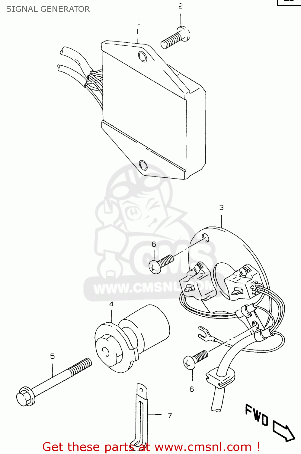 SIGNAL GENERATOR GS500E 1997 (V) (E02 E04 E22 E24 E25 E34 E37)