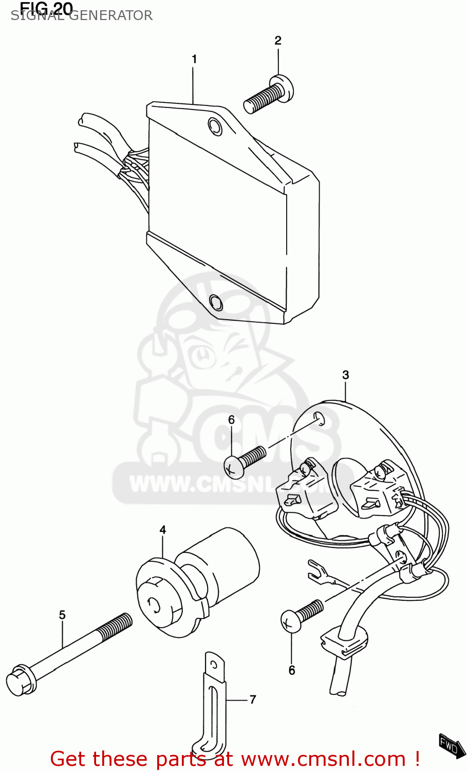 SIGNAL GENERATOR GS500E 1997 (V) USA CANADA (E03) (E28)