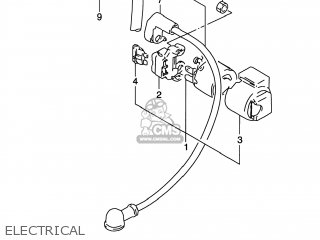 ELECTRICAL - GS500E 1997 (V) USA CANADA (E03) (E28)