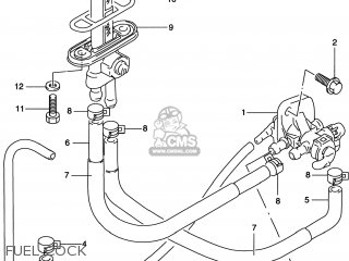 FUEL COCK - GS500E 1998 (W) USA CANADA (E03) (E28)