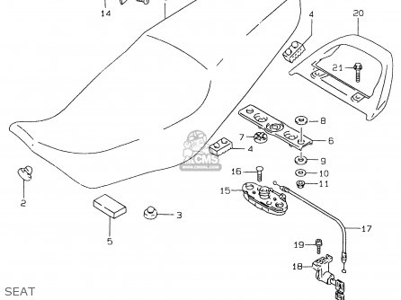 SEAT - GS500E 1999 (X) (E02 E04 E22 E24 E25 E34 E37)