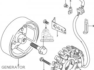 GENERATOR - GS500E 1999 (X) USA CANADA (E03) (E28)
