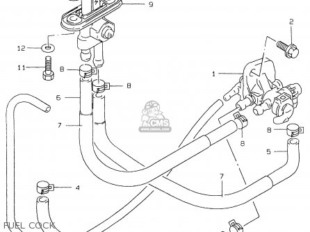 Suzuki GS500E 2000 (Y) parts lists and schematics