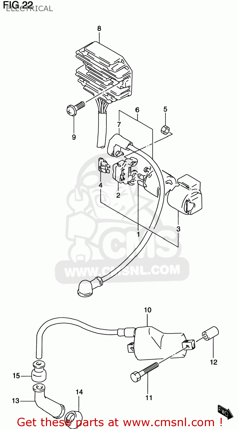 ELECTRICAL GS500E 2000 (Y) USA CANADA (E03) (E28)