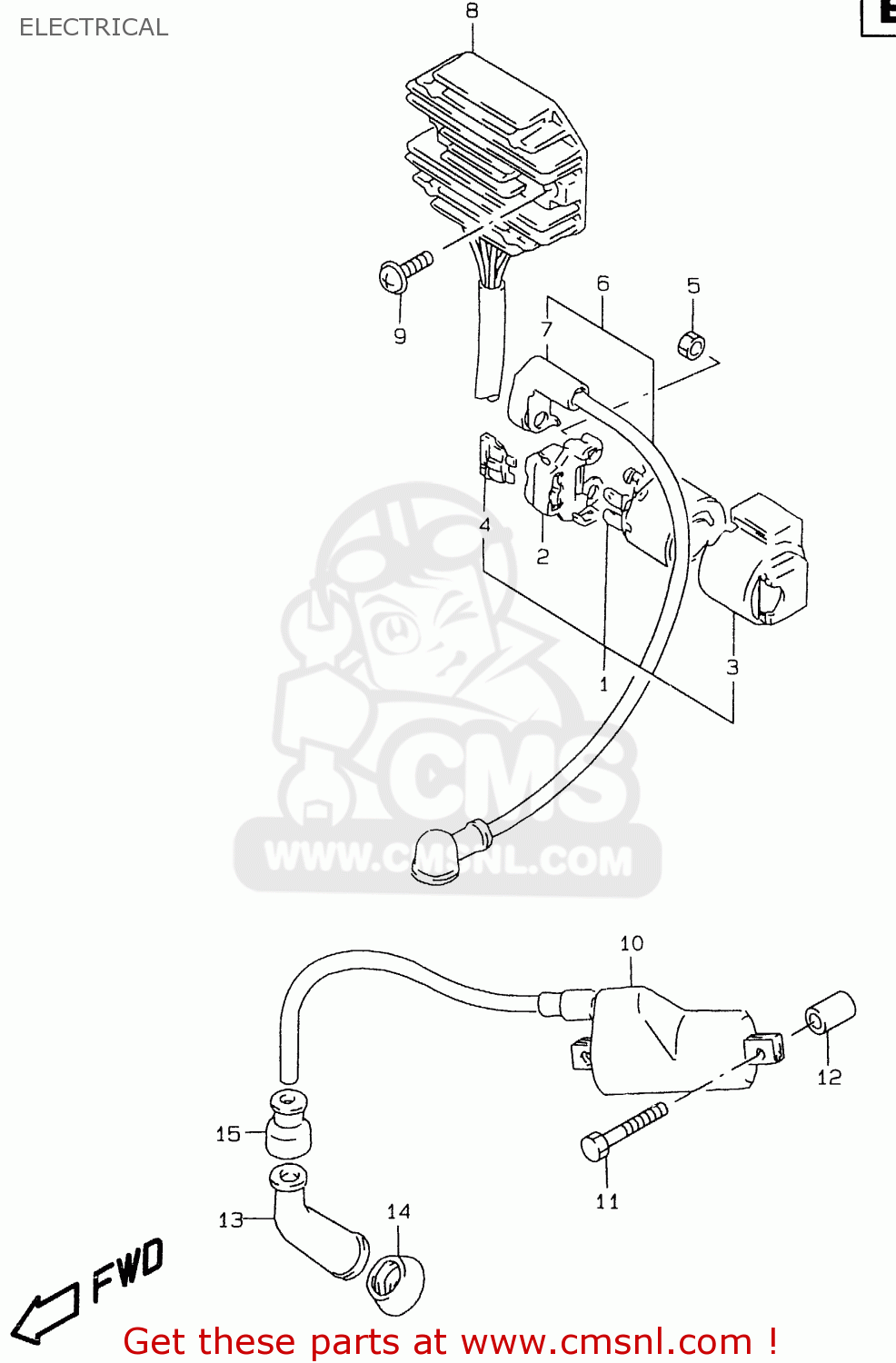 ELECTRICAL GS500E 2000 (Y)