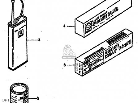 OPTIONAL - GS500EU 1992 (N) GERMANY AUSTRALIA (E22 E24)
