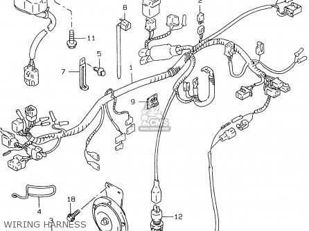 WIRING HARNESS - GS500EU 1997 (V) (E04 E22 E39)