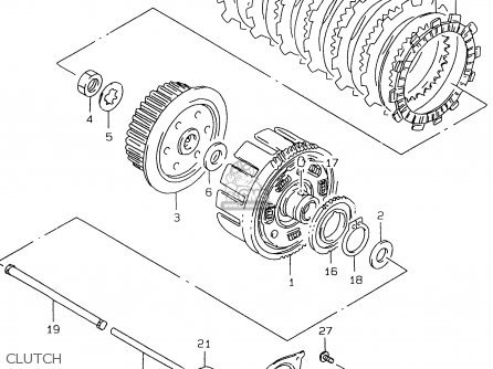 CLUTCH - GS500EU 2000 (Y)