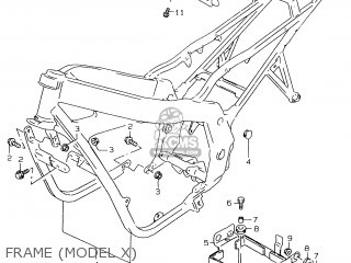 FRAME (MODEL X) - GS500EU 2000 (Y)