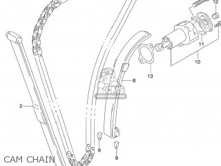 CAM CHAIN - GS500F 2006 (K6) USA (E03)