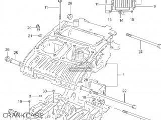 CRANKCASE - GS500F 2006 (K6) USA (E03)