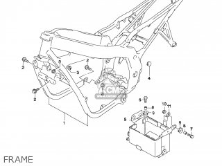 FRAME - GS500F 2007 (K7) USA (E03)