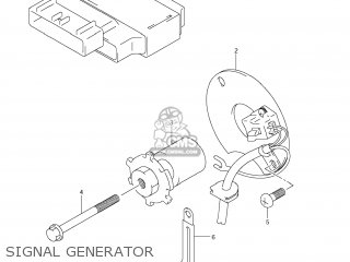 SIGNAL GENERATOR - GS500F 2007 (K7) USA (E03)