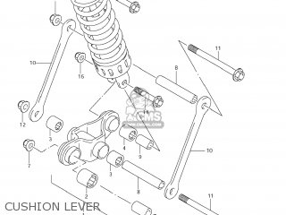 CUSHION LEVER - GS500F 2008 (K8) USA (E03)