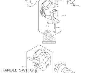 HANDLE SWITCH - GS500F 2008 (K8) USA (E03)