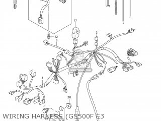 WIRING HARNESS (GS500F E3 - GS500F 2008 (K8) USA (E03)