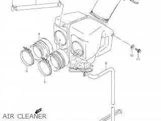 AIR CLEANER - GS500F 2009 (K9) USA (E03)