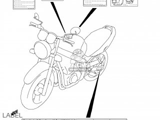 LABEL - GS500F 2009 (K9) USA (E03)