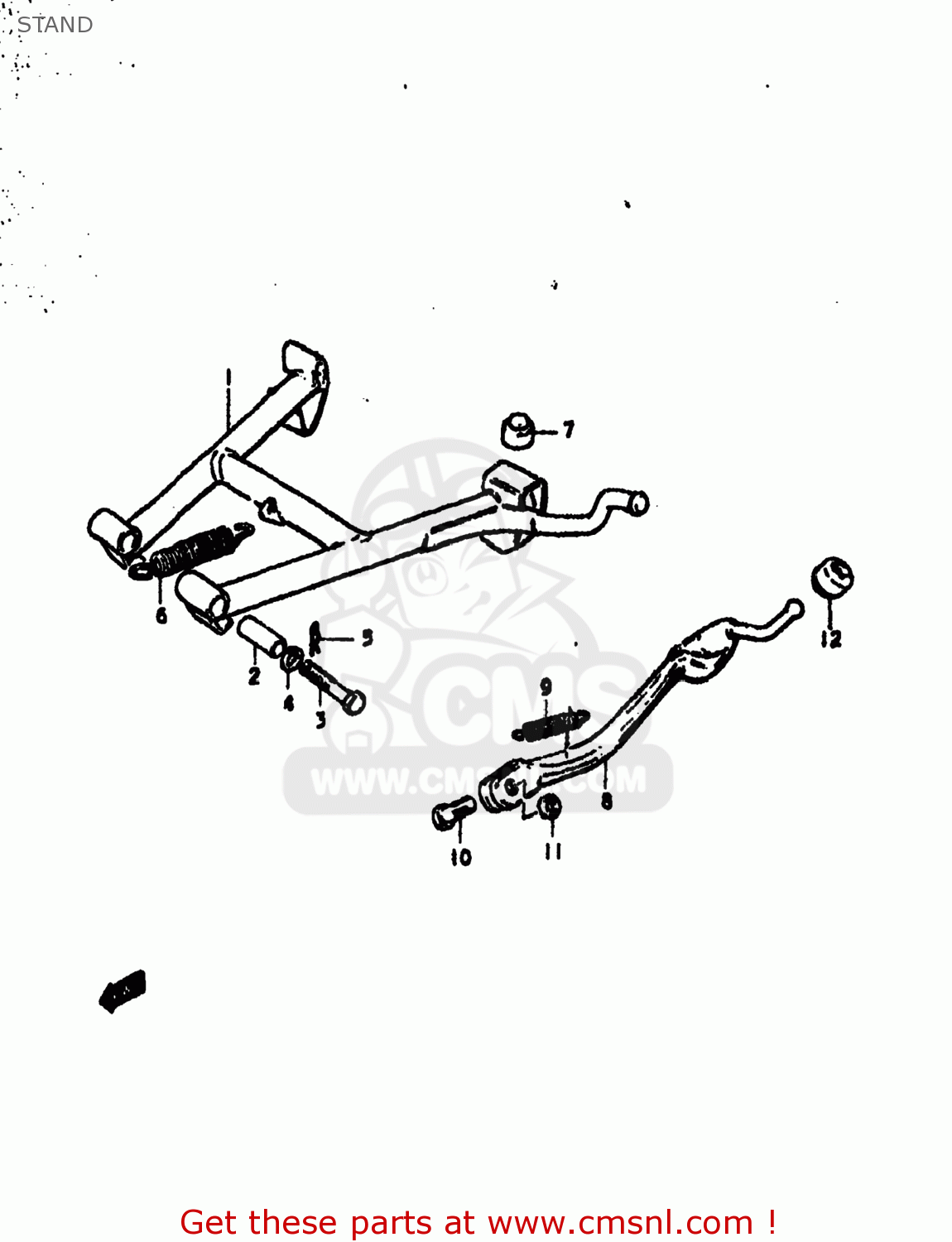 STAND GS550 1977 (B) USA (E03)