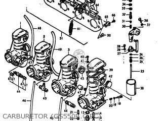 CARBURETOR (GS550B.C.EC) - GS550 1977 (B) USA (E03)