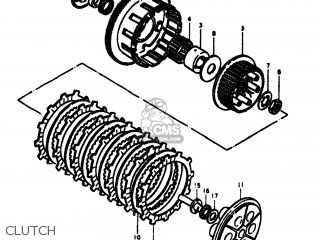 CLUTCH - GS550 1977 (B) USA (E03)