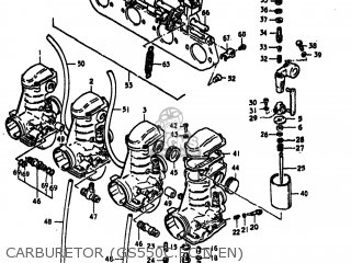 CARBURETOR (GS550C.EC.N.EN) - GS550 1979 (N) USA (E03)