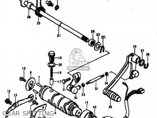 GEAR SHIFTING - GS550 1979 (N) USA (E03)