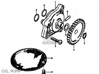 OIL PUMP - GS550 1979 (N) USA (E03)