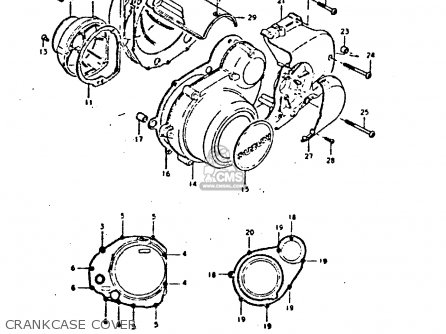 Suzuki GS550 1980 (T) GENERAL EXPORT (E01) parts lists and schematics