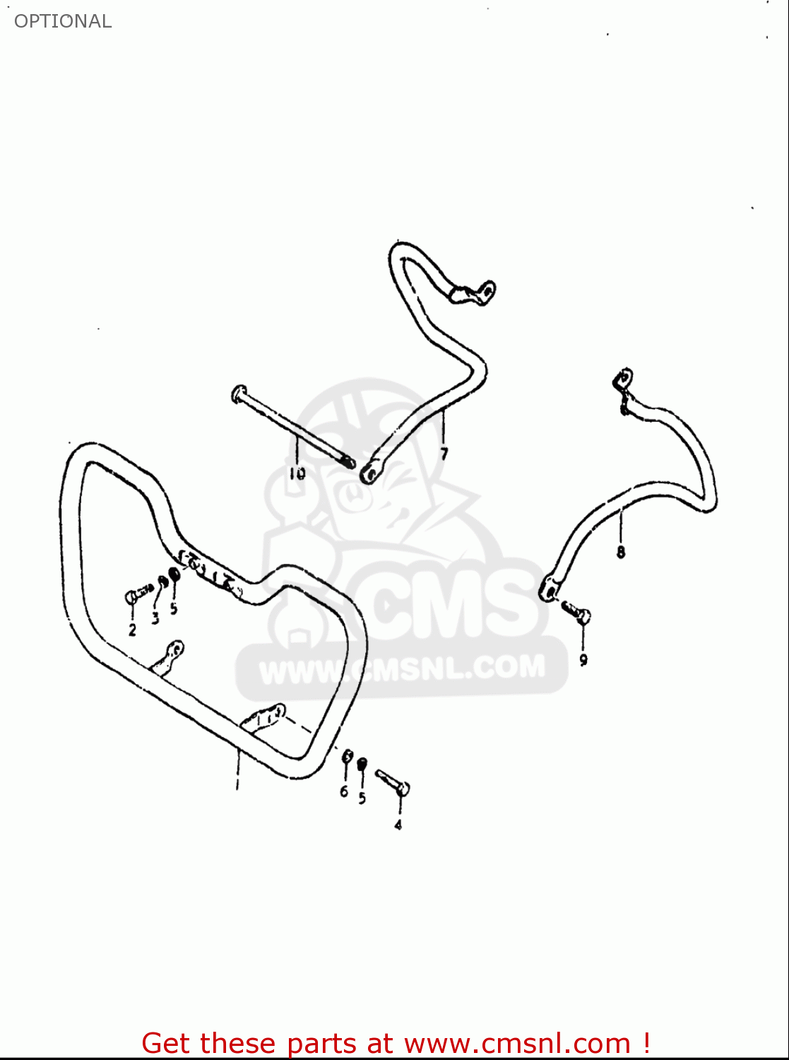 OPTIONAL GS550 1980 (T) USA (E03)
