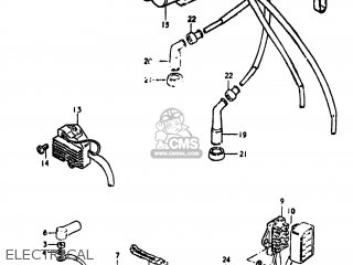 ELECTRICAL - GS550 1980 (T) USA (E03)