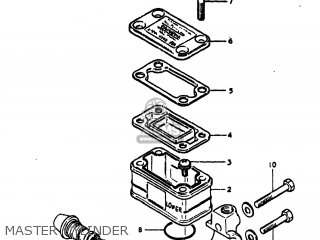 MASTER CYLINDER - GS550 1980 (T) USA (E03)