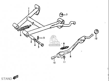 STAND - GS550 1980 (T) USA (E03)