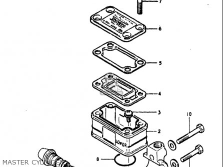 MASTER CYLINDER - GS550 1980 (T) USA (E03)